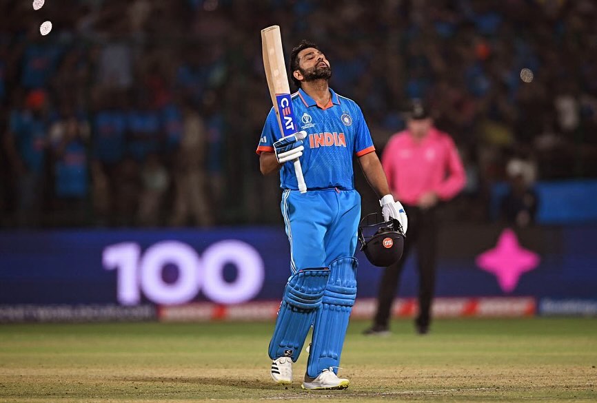 Rohit Sharma Breaks Multiple Records in Cricket World Cup 202