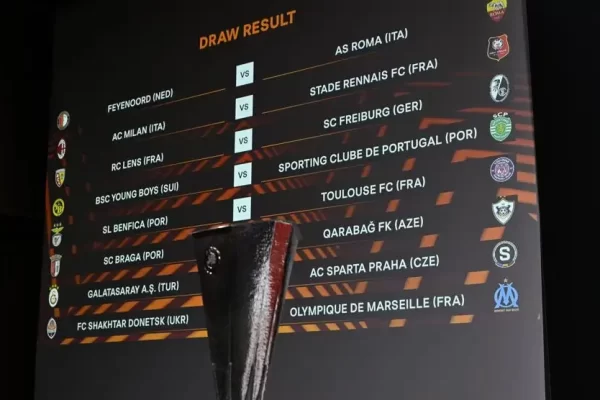 UEFA Europa League 2023/24 Knockout Round Play-off Draw