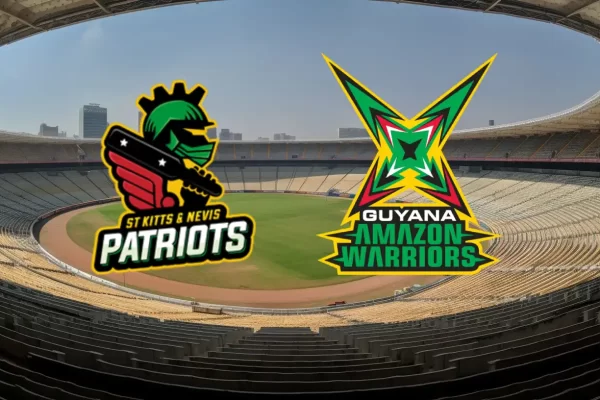 Top betting tips, odds, and predictions for the St Kitts and Nevis Patriots vs Guyana Amazon Warriors match in CPL 2024.