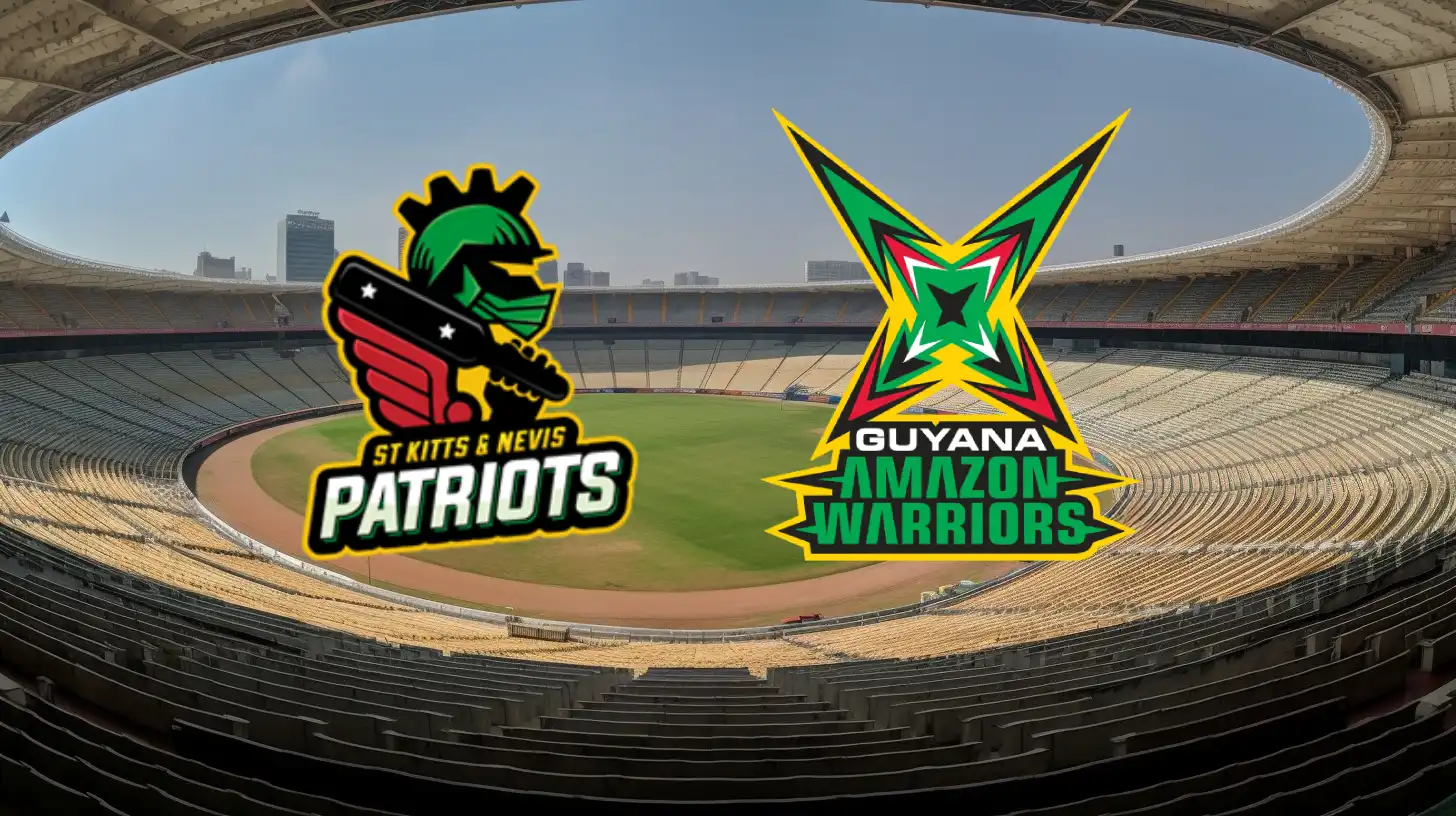 Top betting tips, odds, and predictions for the St Kitts and Nevis Patriots vs Guyana Amazon Warriors match in CPL 2024.